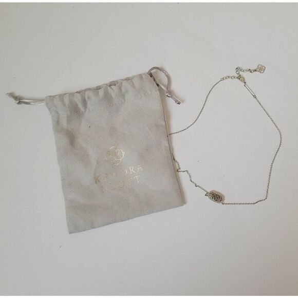 Kendra Scott Silver Necklace - Picture 1 of 3